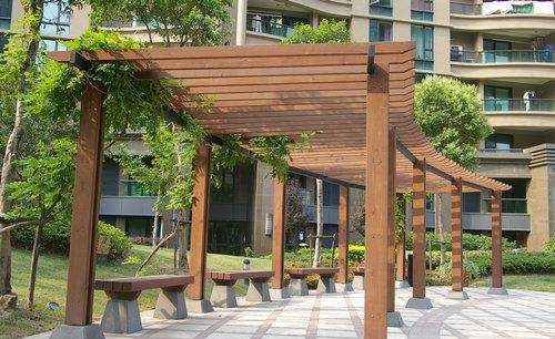 濟(jì)南葡萄架涼亭